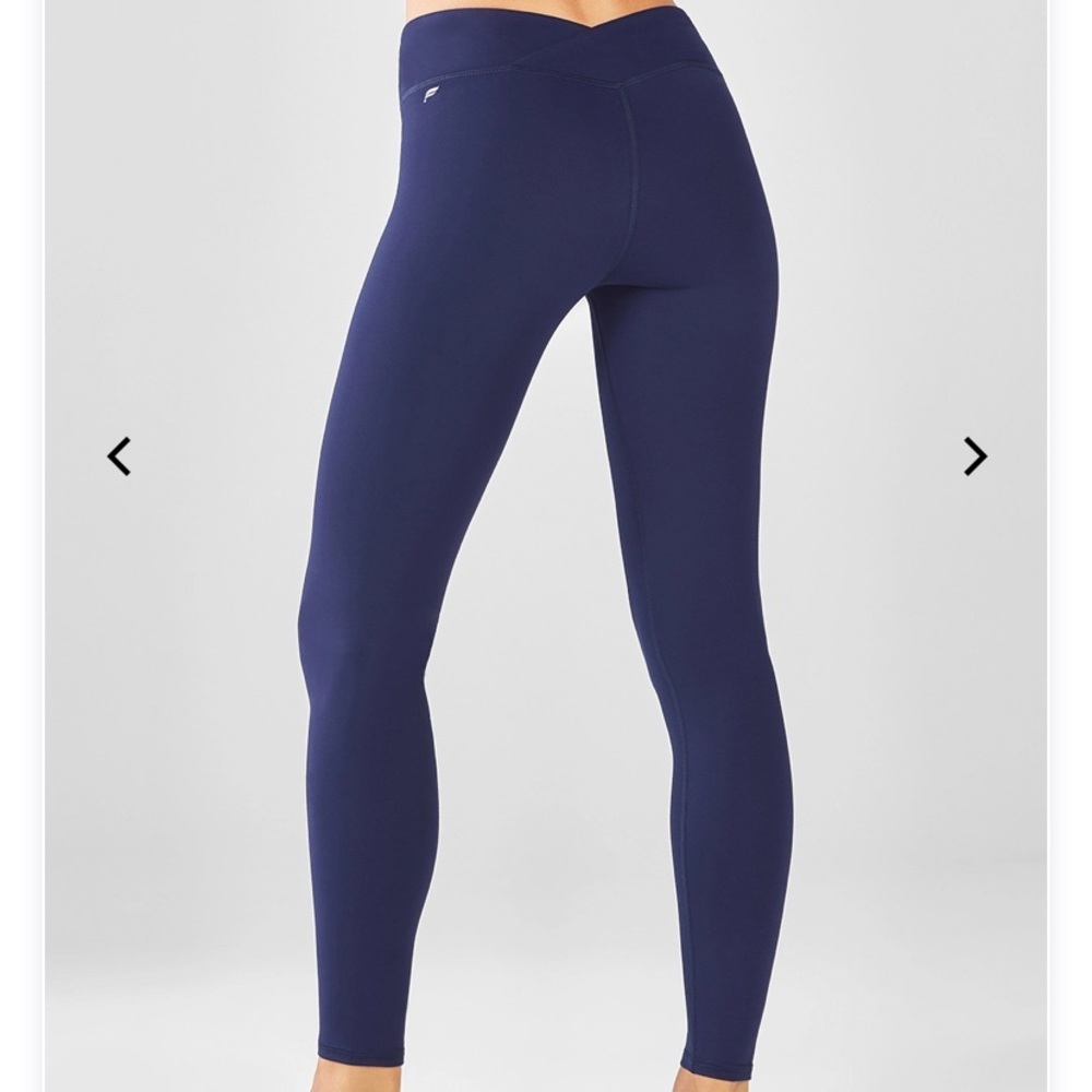Fabletics Winn ll Powerhold Navy Blue Leggings.  Size XSmall. - Picture 2 of 14